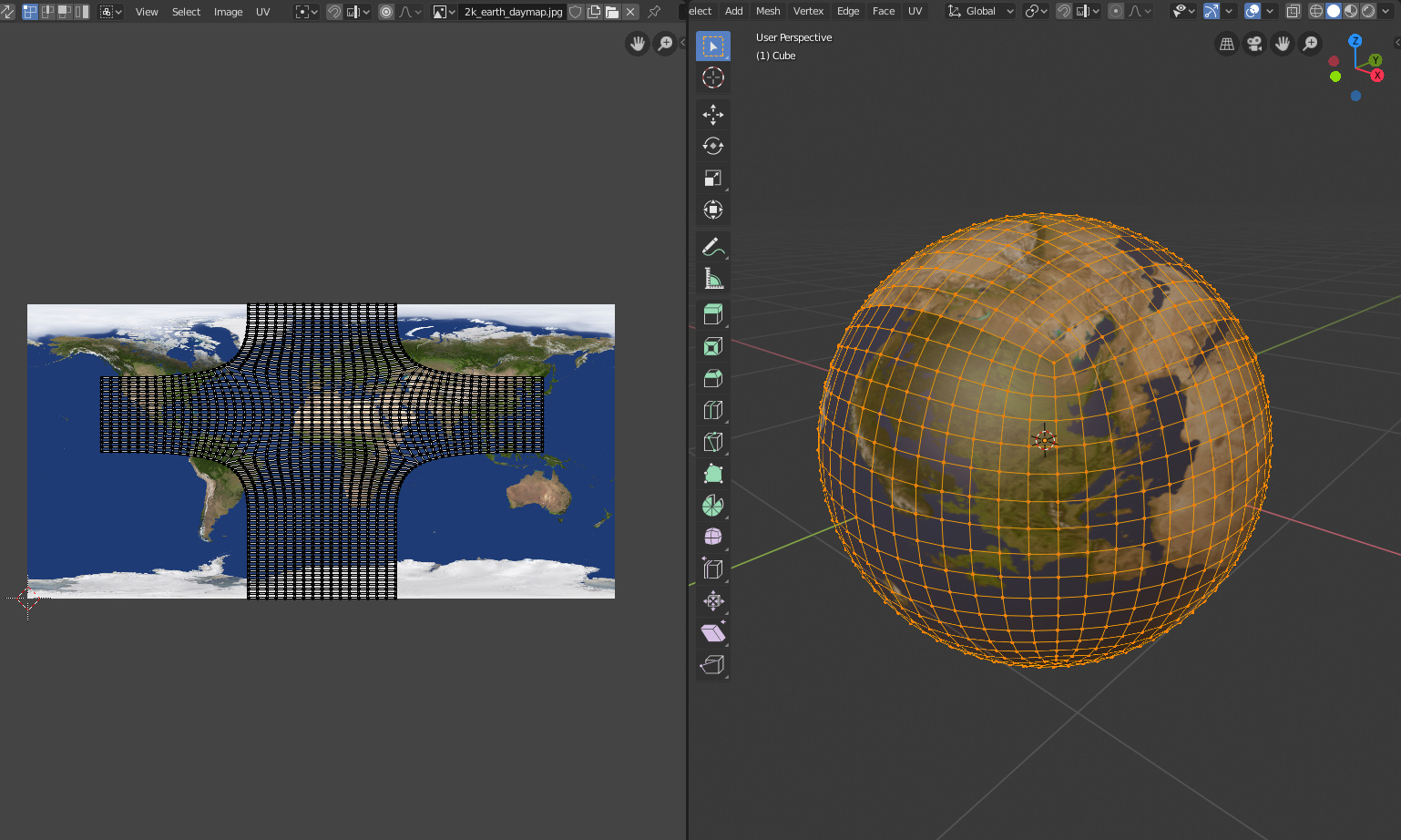 Spherical on cube - Materials and - Blender Artists Community
