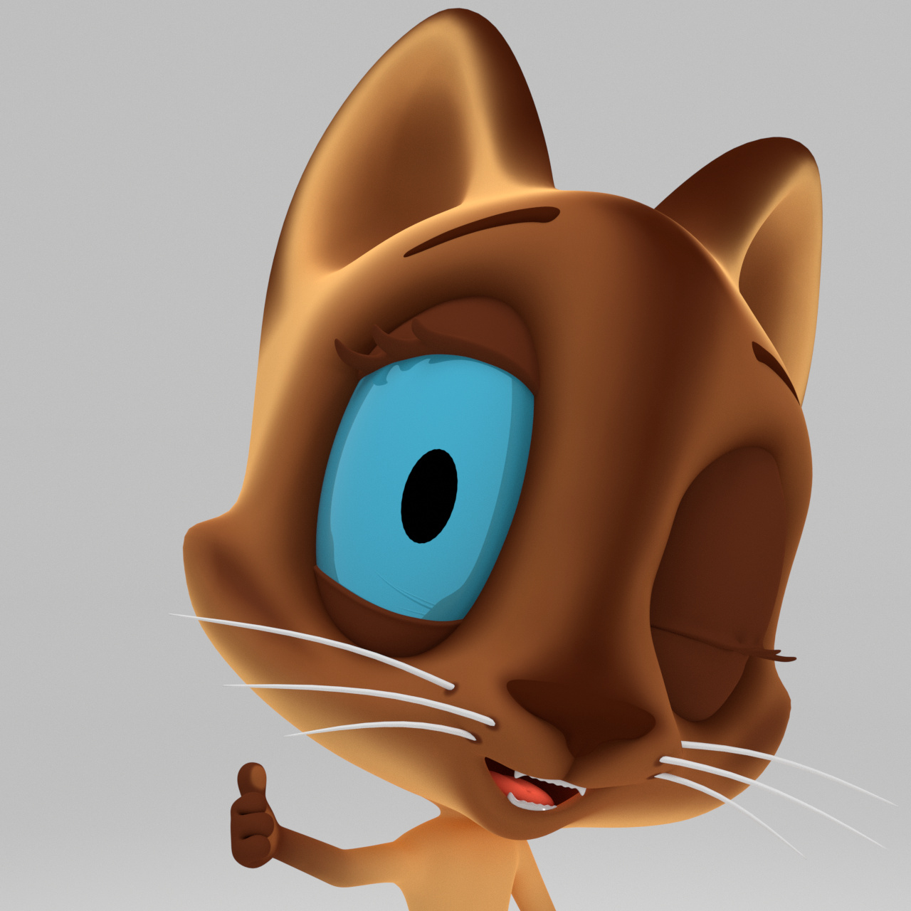 Stylized cartoon Cat rigged - Animation and Rigging - Blender Artists  Community