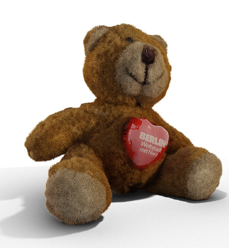 BlendFab Tedy Bear 3D Model Scanned