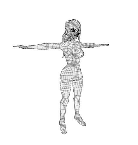 Flare Summers_Wireframe base