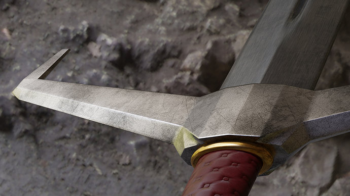 Sword of Brandonek close up 2