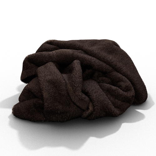 BlendFab Accidentally Disorderly Droped Towel 3D Model Scanned