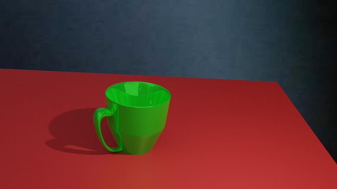 Mug Model 1 rendered