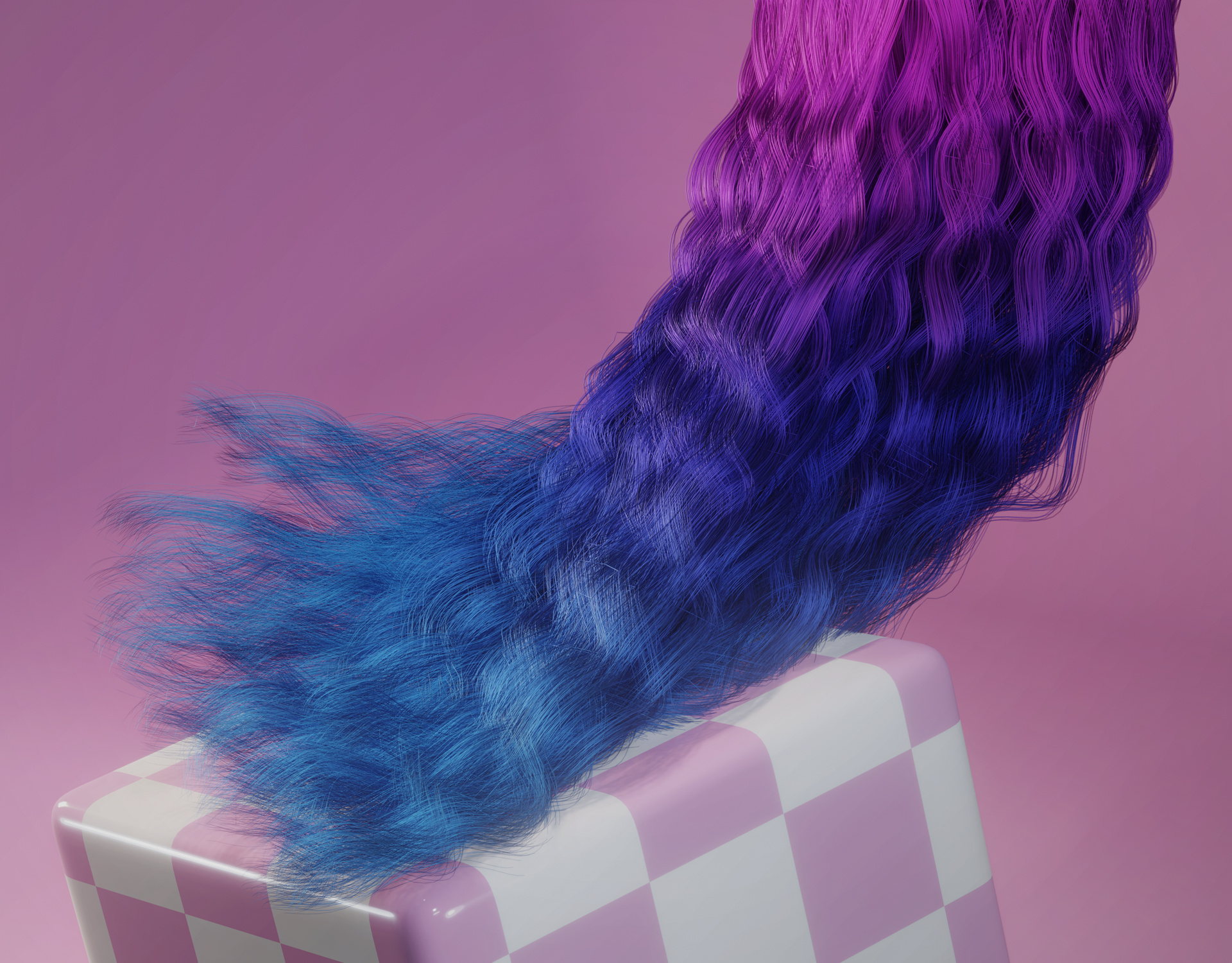8. Pink and Blue Hair Extensions - wide 1
