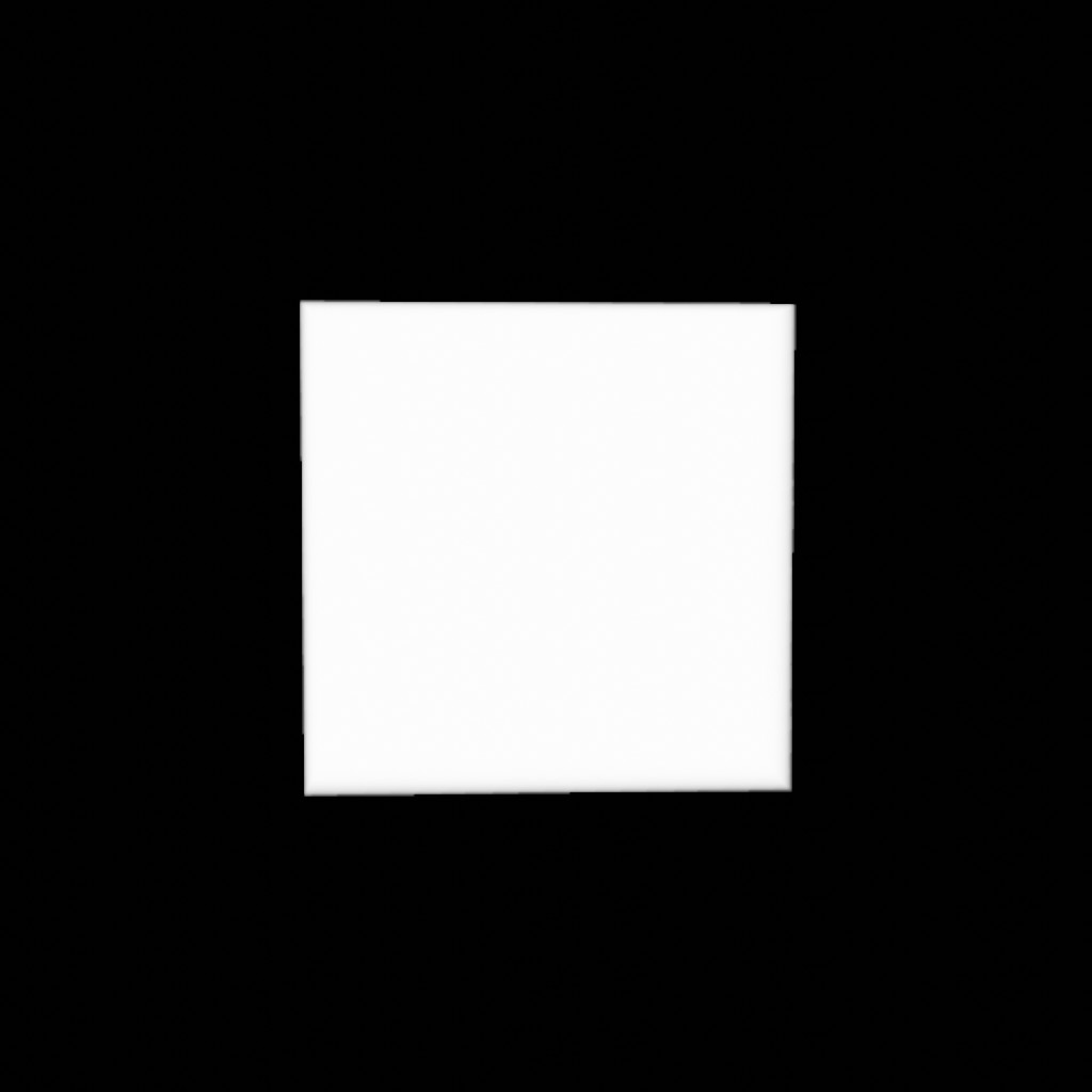 White square