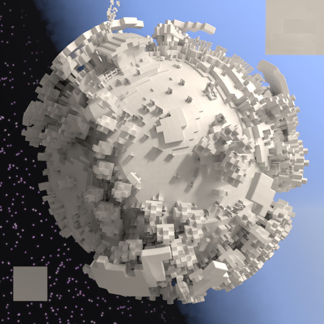 Minecraft Planet - Finished Projects - Blender Artists Community
