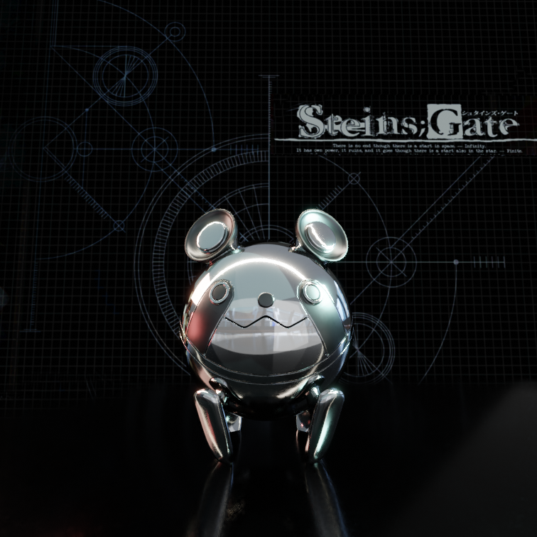 Steins;Gate - Divergence Meter - Finished Projects - Blender Artists  Community